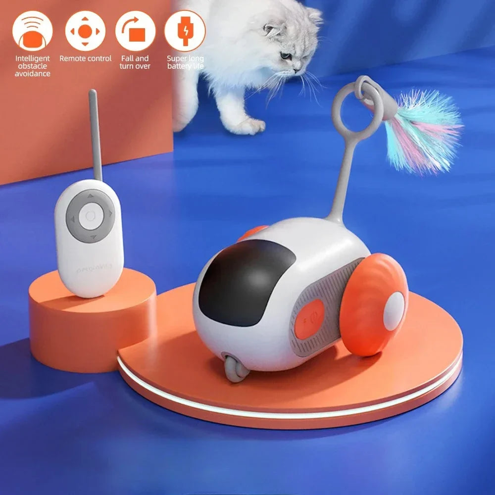 Smart Remote-Controlled Cat Car Toy